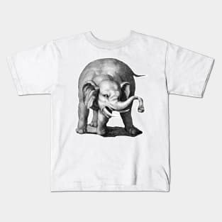 Angry elephant Kids T-Shirt